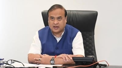 Assam chief minister Himanta Biswa Sarma. (Twitter Photo) (HT_PRINT)