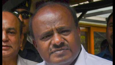 Bengaluru: Kumaraswamy said that he received a tip-off that contractors are being asked to shell out commissions for ministers. (PTI) Bengaluru: Kumaraswamy said that he received a tip-off that contractors are being asked to shell out commissions for ministers. (PTI)