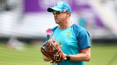 Andy Flower during a practice session (Action Images via Reuters)