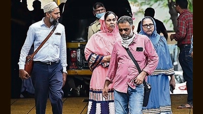 Concerned relatives of the three Muslim victims say they fear that the GRP is dragging its feet on probing the communal angle in the case. Despite recording the statements of over 100 witnesses on the train, the GRP says it has yet to find a single witness who shot the videos of Singh launching into his anti-Muslim rant while standing next to the bullet-riddled body of Asghar Ali in compartment S-6. (HT PHOTO) Concerned relatives of the three Muslim victims say they fear that the GRP is dragging its feet on probing the communal angle in the case. Despite recording the statements of over 100 witnesses on the train, the GRP says it has yet to find a single witness who shot the videos of Singh launching into his anti-Muslim rant while standing next to the bullet-riddled body of Asghar Ali in compartment S-6. (HT PHOTO)