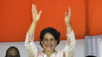 Congress leader Priyanka Gandhi Vadra Congress leader Priyanka Gandhi Vadra