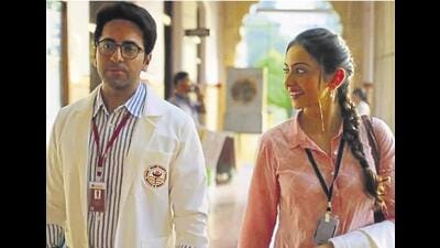 Doctor G (2022) follows the struggles of Ayushmann Khurrana, a medical student reluctantly training to become a gynaecologist, which highlights the struggles of their profession. Doctor G (2022) follows the struggles of Ayushmann Khurrana, a medical student reluctantly training to become a gynaecologist, which highlights the struggles of their profession.