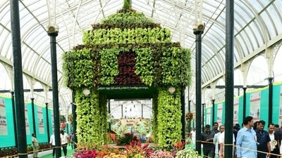 Bengaluru's Lal Bagh Independence Day flower show is here. (Image for representation) Bengaluru's Lal Bagh Independence Day flower show is here. (Image for representation)