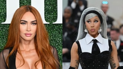 Among A-listers who have lived in the house over the years are Megan Fox (L) and Cardi B (R) (Photos by ANGELA WEISS / AFP, ANGELA WEISS / AFP) Among A-listers who have lived in the house over the years are Megan Fox (L) and Cardi B (R) (Photos by ANGELA WEISS / AFP, ANGELA WEISS / AFP)