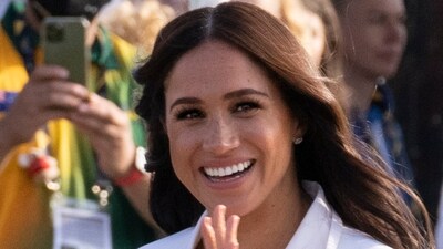 Meghan Markle arrives at the Invictus Games venue in The Hague, Netherlands on April 15, 2022 (AP Photo/Peter Dejong, File) (AP) Meghan Markle arrives at the Invictus Games venue in The Hague, Netherlands on April 15, 2022 (AP Photo/Peter Dejong, File) (AP)