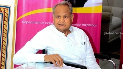 Rajasthan chief minister Ashok Gehlot (Twitter/@ashokgehlot51) Rajasthan chief minister Ashok Gehlot (Twitter/@ashokgehlot51)