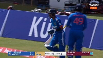 Yuzvendra Chahal rushes back to bat Yuzvendra Chahal rushes back to bat