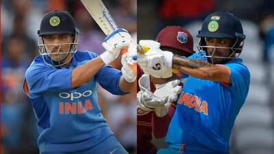 MS Dhoni and Ishan Kishan