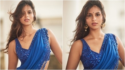 Meanwhile, Suhana's photoshoot garnered likes and compliments from netizens. A fan commented, "Suhana in saree>>." Another user wrote, "Princess." A netizen remarked, "Suhana looks so gorgeous in sarees." A user wrote, "Beautiful." Many fans dropped heart or fire emojis. (Instagram) Meanwhile, Suhana's photoshoot garnered likes and compliments from netizens. A fan commented, "Suhana in saree>>." Another user wrote, "Princess." A netizen remarked, "Suhana looks so gorgeous in sarees." A user wrote, "Beautiful." Many fans dropped heart or fire emojis. (Instagram)