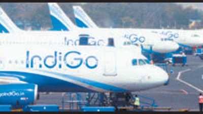 The Airbus 320 (6E 2433) aircraft took off around 8:45am. (HT Archive)