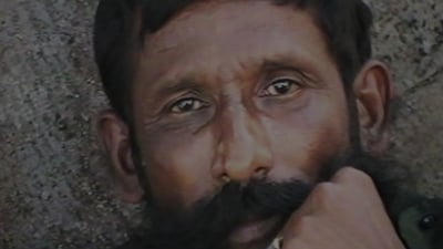 A still from The Hunt for Veerappan. A still from The Hunt for Veerappan.