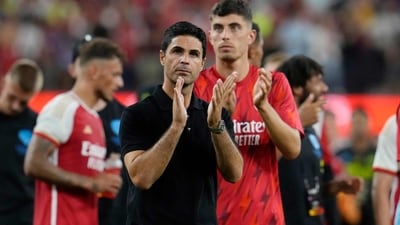 Arsenal manager Mikel Arteta (Getty Images via AFP) Arsenal manager Mikel Arteta (Getty Images via AFP)