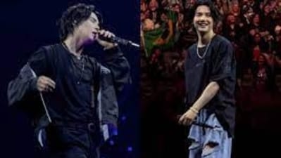 While the singer's entry was a complete surprise, he left no stone unturned to make his audience satisfied. While the singer's entry was a complete surprise, he left no stone unturned to make his audience satisfied.