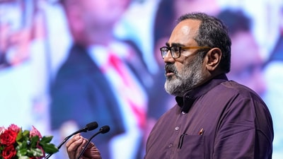 Union Minister of State for Electronics & Information Technology Rajeev Chandrasekhar (PTI)