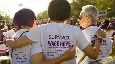 Representative image of cancer survivors.