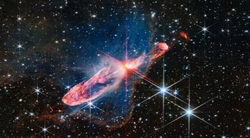 Herbig-Haro 46/47 (NASA) Herbig-Haro 46/47 (NASA)