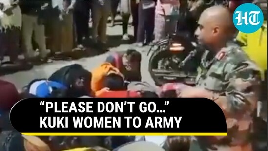 "PLEASE DON'T GO...": KUKI WOMEN TO ARMY