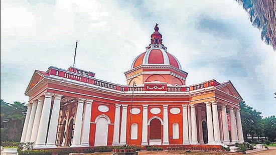 The early 19th-century church located at Kashmere Gate demonstrates classic colonial architecture. (HT Photo)