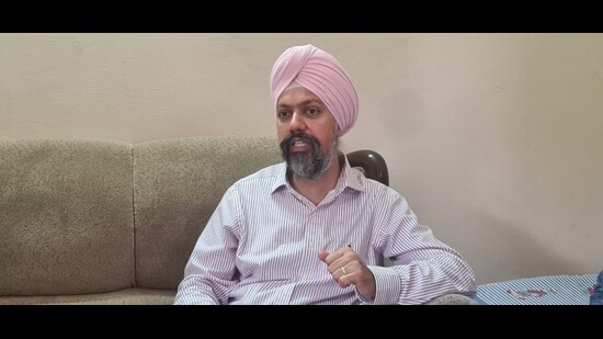 United Kingdom (UK) member of parliament Tanmanjeet Singh Dhesi , who is the Labour MP for Slough, is accompanied by his family and is on a personal visit to his village Raipur Farala in Jalandhar district.