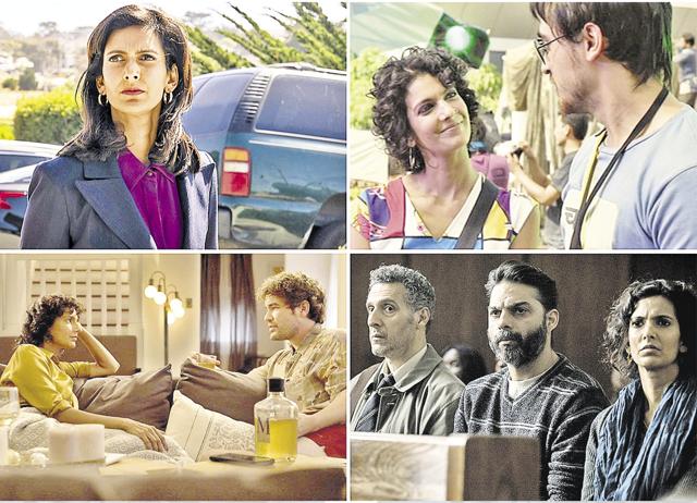 Jagannathan, who has been seen in movies and series like (clockwise from top) Big Little Lies (2017-19), Delhi Belly (2011), The Night Of (2016) and I’ll Show You Mine (2022), is conscious of what she represents. She’s been trying to make her characters as South-Asian as possible – names, clothes, little details. Jagannathan, who has been seen in movies and series like (clockwise from top) Big Little Lies (2017-19), Delhi Belly (2011), The Night Of (2016) and I’ll Show You Mine (2022), is conscious of what she represents. She’s been trying to make her characters as South-Asian as possible – names, clothes, little details.
