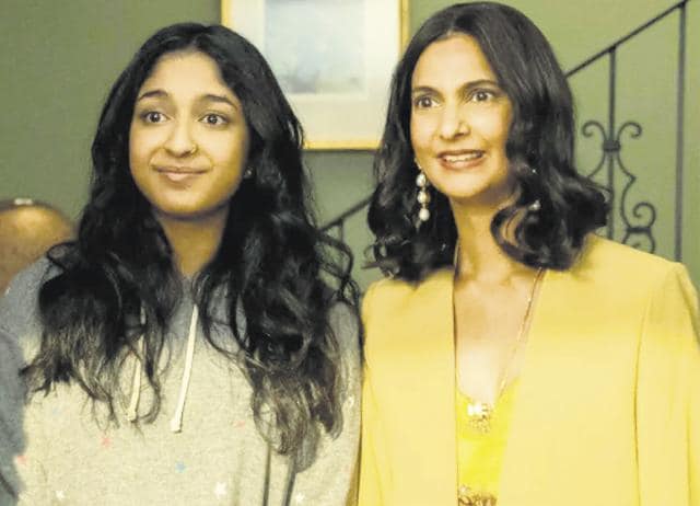 Jagannathan says that playing Nalini to the teenage Devi in Never Have I Ever taught her to be more patient and understanding with her own son. Jagannathan says that playing Nalini to the teenage Devi in Never Have I Ever taught her to be more patient and understanding with her own son.
