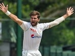 Pakistan's Shaheen Afridi during the Test series against Sri Lanka Pakistan's Shaheen Afridi during the Test series against Sri Lanka