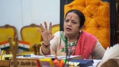 Former Mumbai mayor Kishori Pednekar Former Mumbai mayor Kishori Pednekar