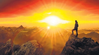 A sunrise as seen in British Columbia, Canada. (Shutterstock) A sunrise as seen in British Columbia, Canada. (Shutterstock)