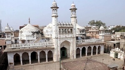 The Gyanvapi mosque complex in Varanasi (ANI ) The Gyanvapi mosque complex in Varanasi (ANI )