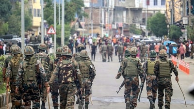 The Indian Army announced late on Saturday that it had apprehended a member of a Kuki militant group (Kuki Independent Army) in one of the gunfights in the Mongcham area. (ANI/ Representational) The Indian Army announced late on Saturday that it had apprehended a member of a Kuki militant group (Kuki Independent Army) in one of the gunfights in the Mongcham area. (ANI/ Representational)