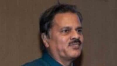 Mrutyunjay Mohapatra, Director General of Meteorology, IMD, said that at least 4 crore SMS alerts were generated for individuals in Gujarat during cyclone Biparjoy to give timely updates and prevent losses. (HT) Mrutyunjay Mohapatra, Director General of Meteorology, IMD, said that at least 4 crore SMS alerts were generated for individuals in Gujarat during cyclone Biparjoy to give timely updates and prevent losses. (HT)