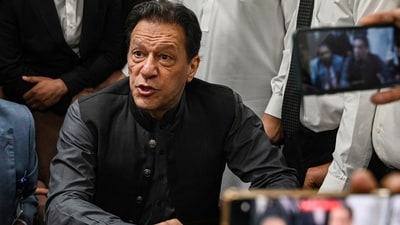 Former Pakistan's prime minister Imran Khan (AFP) Former Pakistan's prime minister Imran Khan (AFP)