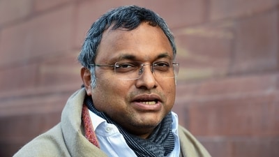 Congress MP Karti Chidambaram (PTI)
