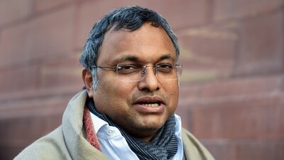 Congress leader Karti Chidambaram. (PTI) Congress leader Karti Chidambaram. (PTI)