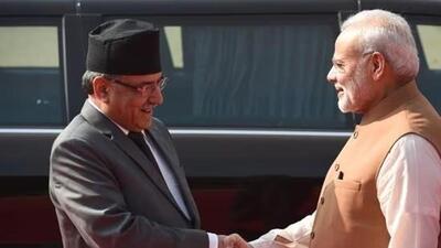 Prime Minister Narendra Modi and Prime Minister of Nepal Pushpa Kamal Dahal ‘Prachanda’. (File Photo/AFP) Prime Minister Narendra Modi and Prime Minister of Nepal Pushpa Kamal Dahal ‘Prachanda’. (File Photo/AFP)