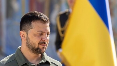 Ukrainian President Volodymyr Zelenskyy. (AP)