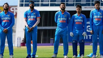 Rohit Sharma, Hardik Pandya, Virat Kohli, Ishan Kishan, Shubman Gill Rohit Sharma, Hardik Pandya, Virat Kohli, Ishan Kishan, Shubman Gill