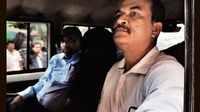 The accused were produced at a special court in Shivajinagar amidst tight security at the court on Saturday. (RAHUL RAUT/ HT PHOTO) The accused were produced at a special court in Shivajinagar amidst tight security at the court on Saturday. (RAHUL RAUT/ HT PHOTO)