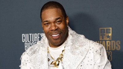 LOS ANGELES, CALIFORNIA - JUNE 25: Busta Rhymes, winner of the Lifetime Achievement award, poses in the press room during the BET Awards 2023 at Microsoft Theater on June 25, 2023 in Los Angeles, California. Frazer Harrison/Getty Images/AFP (Photo by Frazer Harrison / GETTY IMAGES NORTH AMERICA / Getty Images via AFP) (Getty Images via AFP) LOS ANGELES, CALIFORNIA - JUNE 25: Busta Rhymes, winner of the Lifetime Achievement award, poses in the press room during the BET Awards 2023 at Microsoft Theater on June 25, 2023 in Los Angeles, California. Frazer Harrison/Getty Images/AFP (Photo by Frazer Harrison / GETTY IMAGES NORTH AMERICA / Getty Images via AFP) (Getty Images via AFP)