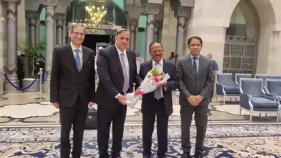 Ajit Doval, NSA arrived in Jeddah to take part in National Security Advisors' meeting on Ukraine. Ajit Doval, NSA arrived in Jeddah to take part in National Security Advisors' meeting on Ukraine.