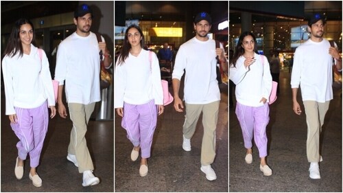 Decoding Kiara Advani and Sidharth Malhotra's airport look. (HT Photo/Varinder Chawla) Decoding Kiara Advani and Sidharth Malhotra's airport look. (HT Photo/Varinder Chawla)