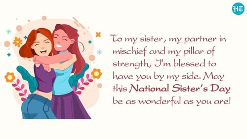 Sisters often exchange thoughtful gifts and heartfelt messages to mark the day. (HT photo) Sisters often exchange thoughtful gifts and heartfelt messages to mark the day. (HT photo)