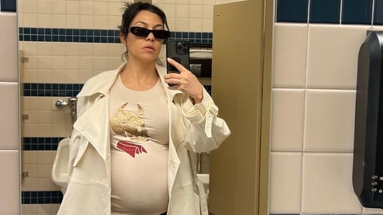 Pregnant Kourtney Kardashian Barker ditches her wellness brand for IHOP (Instagram/ Kourtney Kardashian)