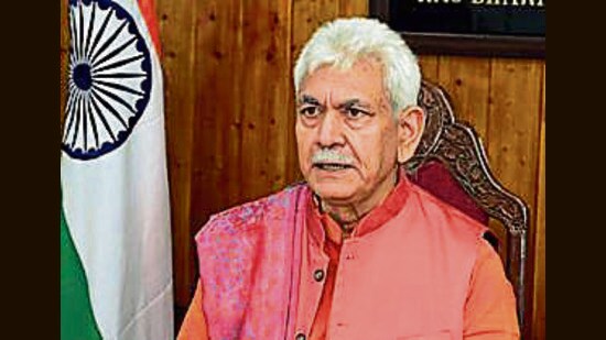 On the fourth anniversary of abrogation of Article 370, Jammu and Kashmir L-G Manoj Sinha said that common citizens in J&K are living free and peaceful life and discriminatory system which harboured separatism and nepotism has ended. (ANI File Photo)