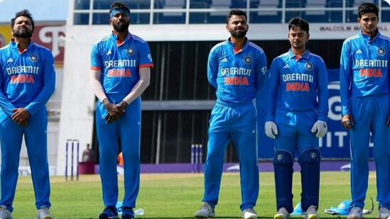 Rohit Sharma, Hardik Pandya, Virat Kohli, Ishan Kishan, Shubman Gill
