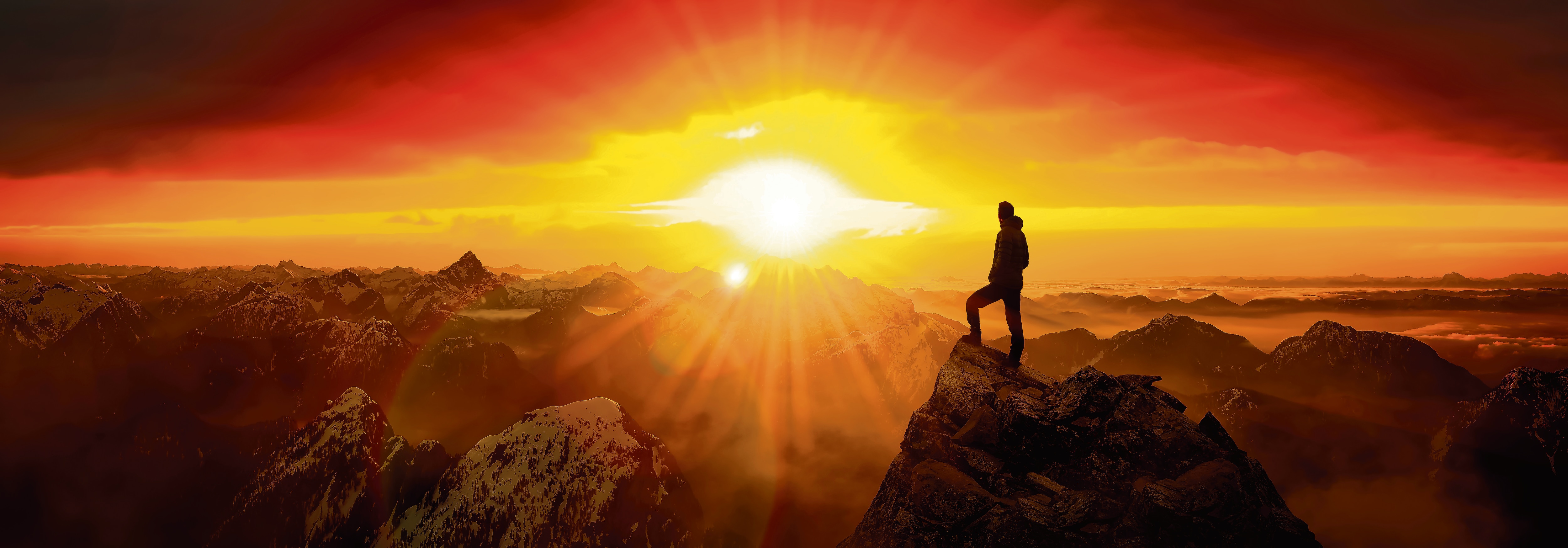 A sunrise as seen from British Columbia, Canada (Shutterstock) A sunrise as seen from British Columbia, Canada (Shutterstock)