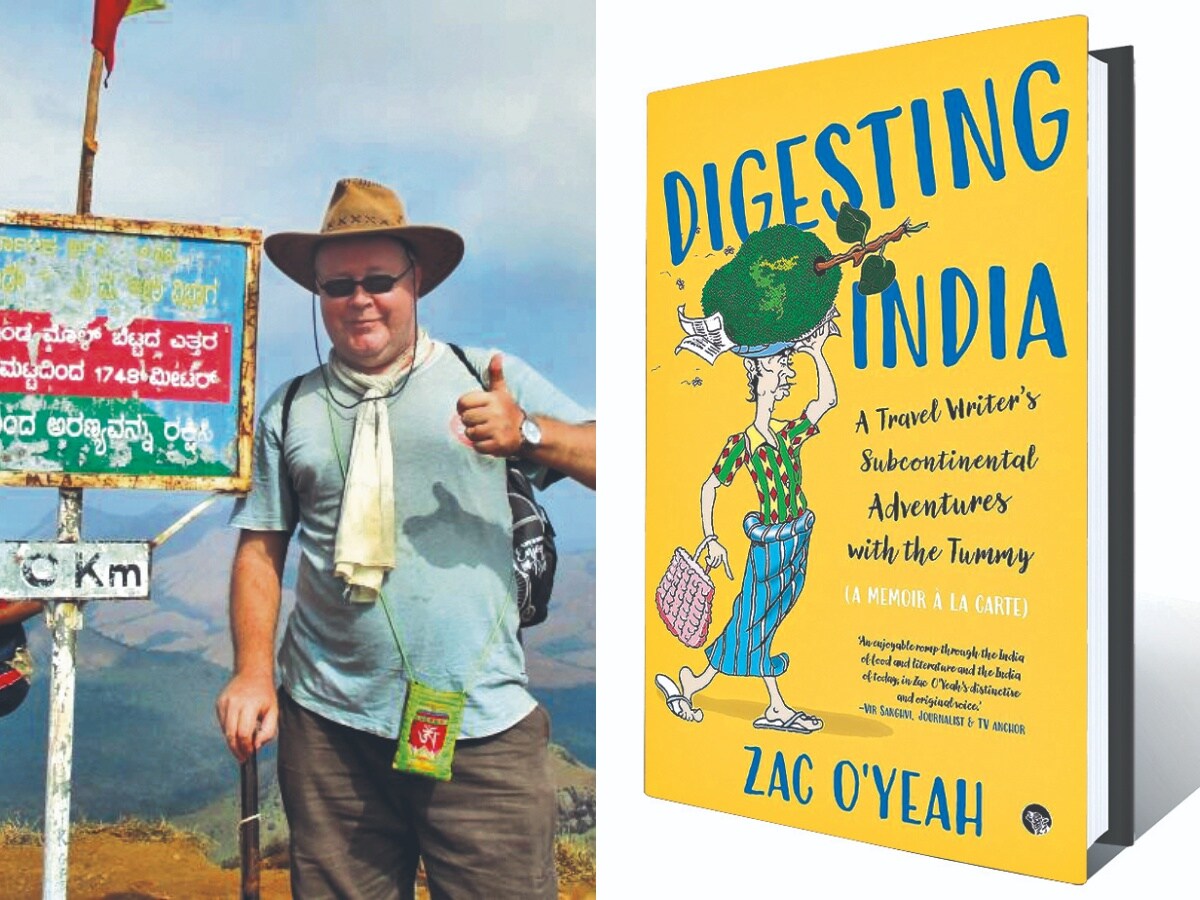 O’Yeah wrote Digesting India as a way of tying together his three decades of travelling around India.