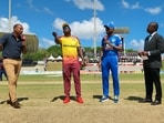 India trail 0-1 in the five-match T20I series vs West Indies. India trail 0-1 in the five-match T20I series vs West Indies.