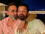 Aamir Ali and friend Parag Raja have been their for each other in good and bad times. Aamir Ali and friend Parag Raja have been their for each other in good and bad times.