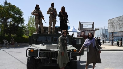 Taliban fighters Taliban fighters